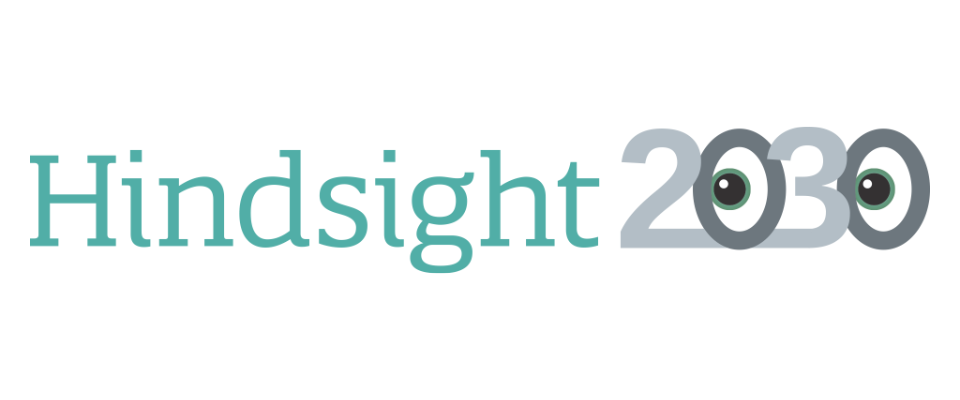 Hindsight 2030 logo