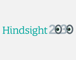 Hindsight 2030 logo
